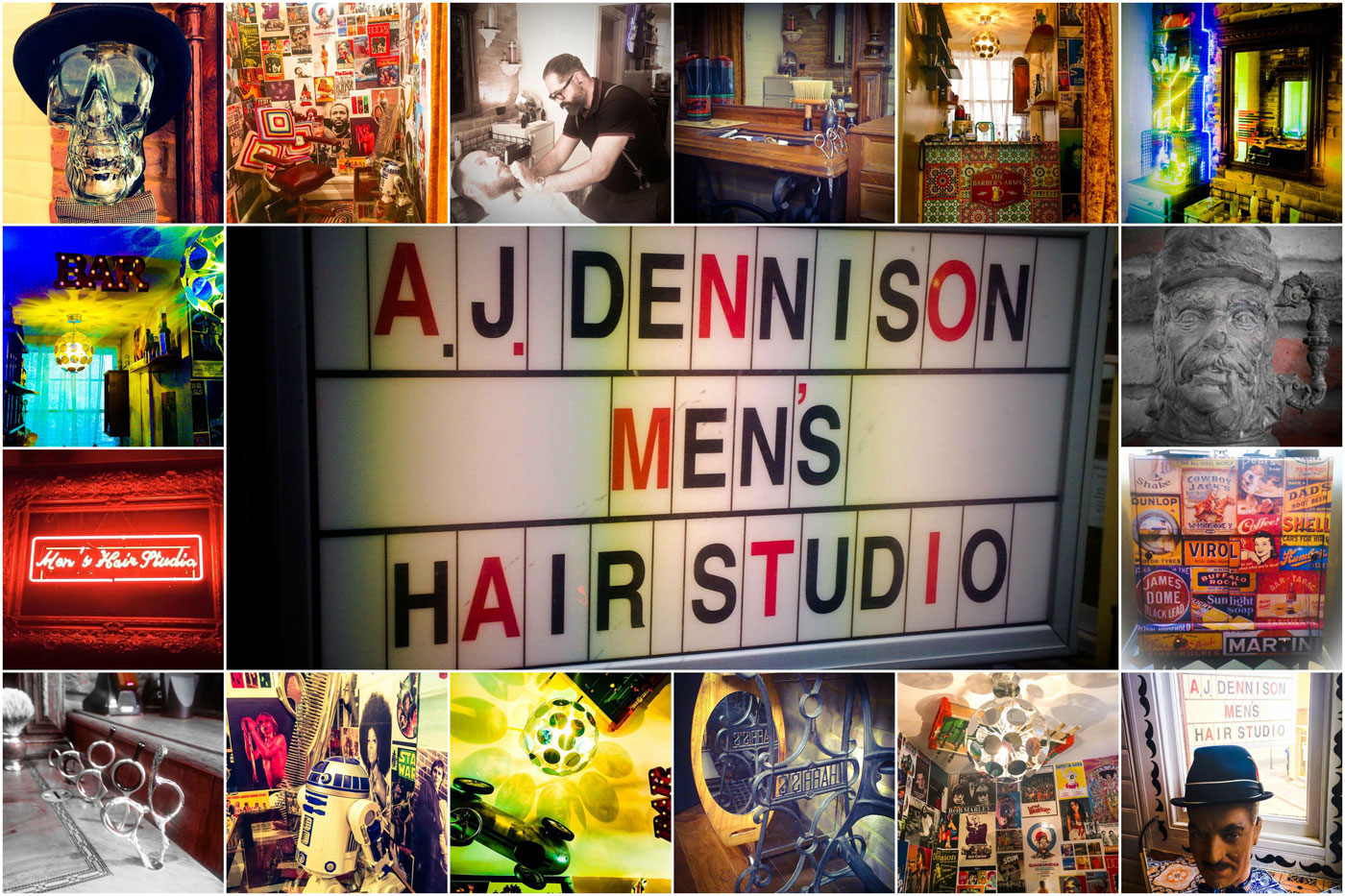 A J Dennisons Men's hair